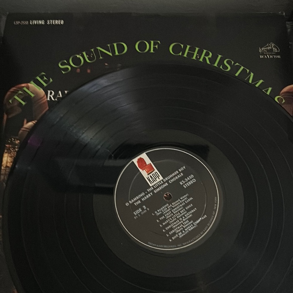 The sound of Christmas record
